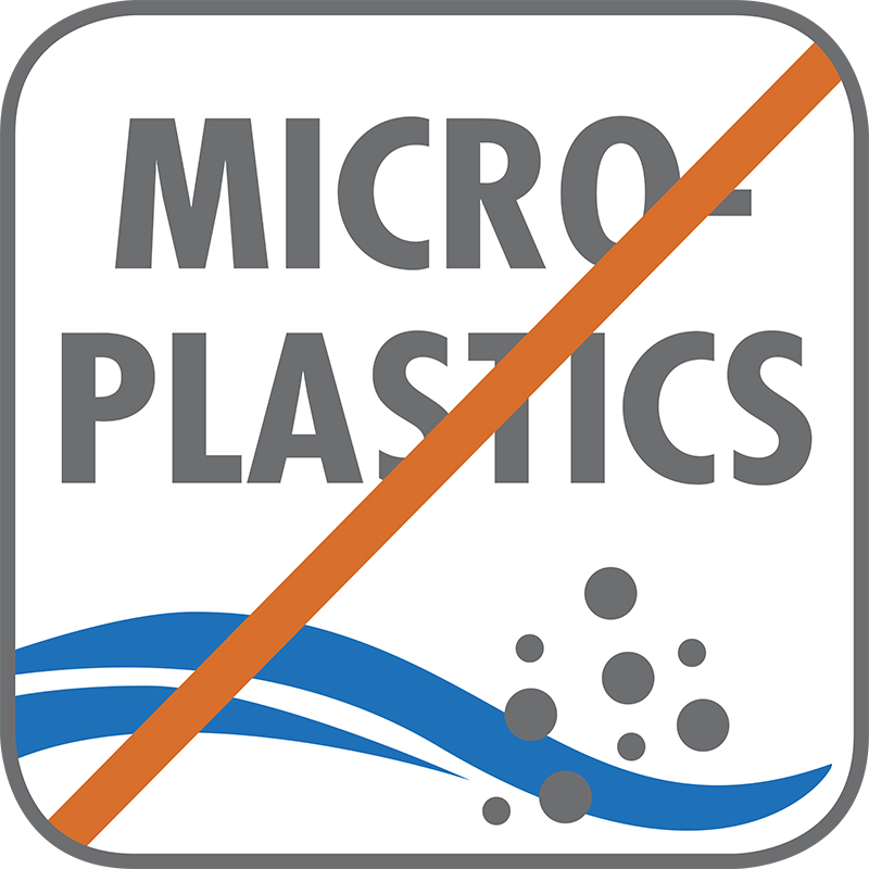Kein Mikroplastik